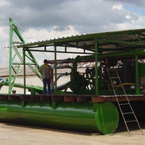 Equipamento sobre Tubulões ou Batelões