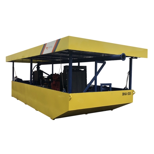 Equipamento sobre Barco aberto ou blindado